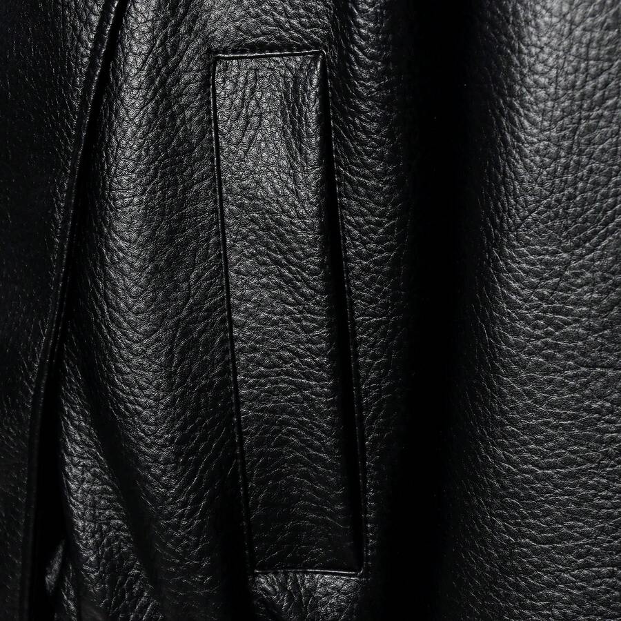 Jaqueta Camelia Leather Oversized