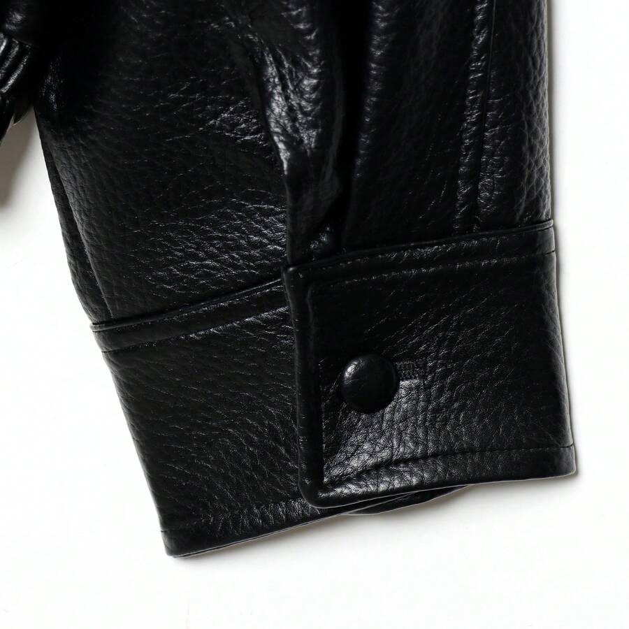 Jaqueta Camelia Leather Oversized