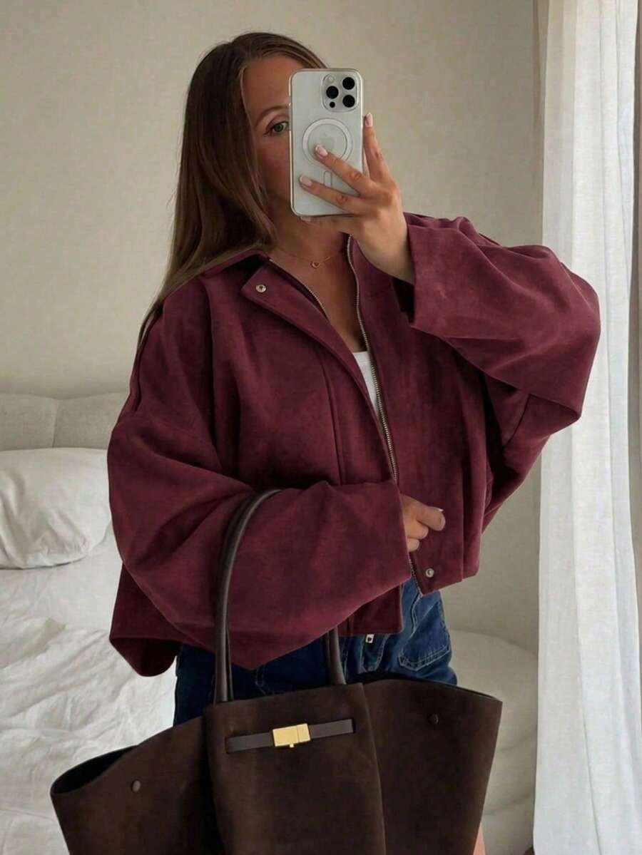 Jaqueta Isabella Bomber Elegance
