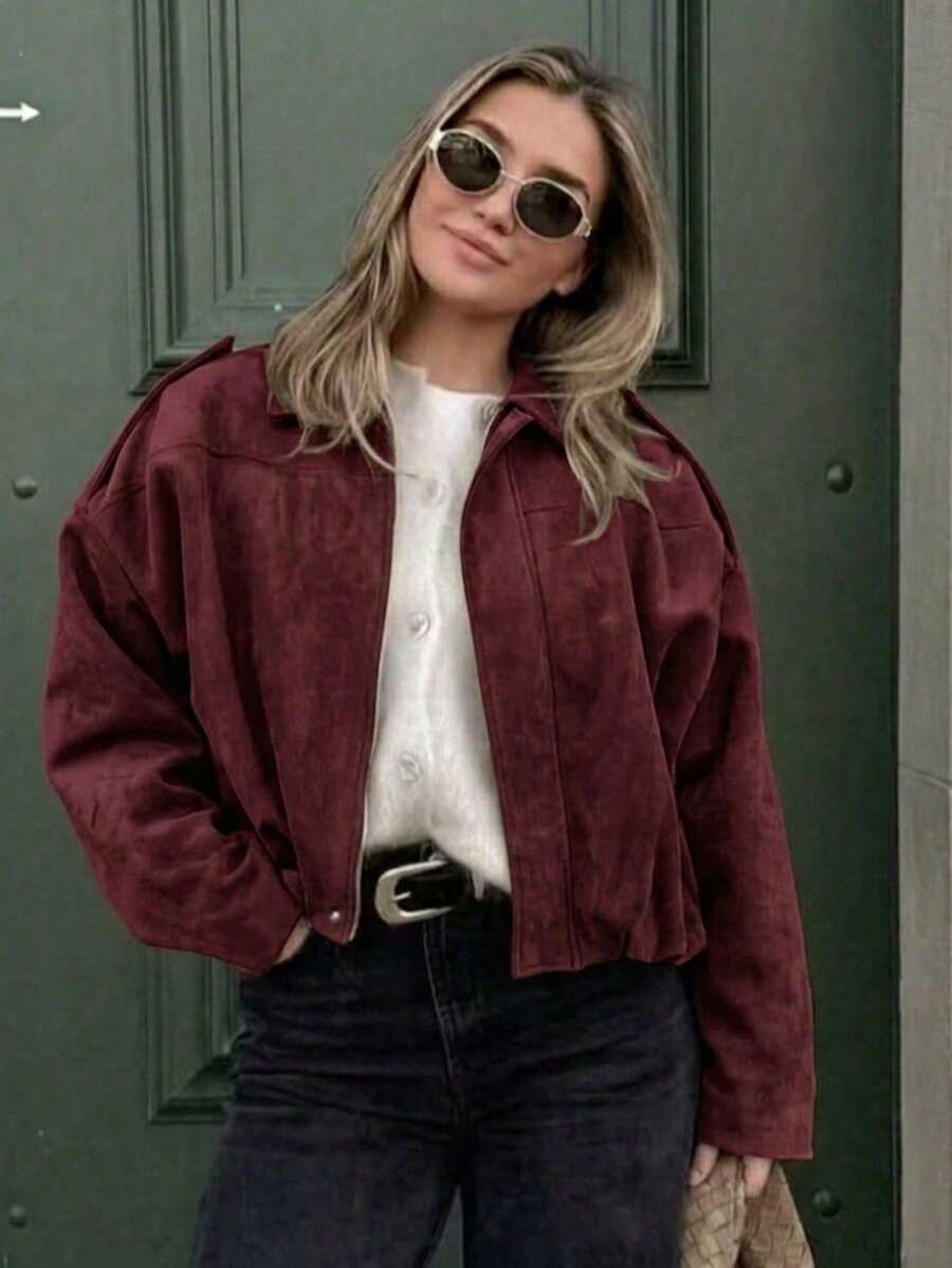 Jaqueta Isabella Bomber Elegance