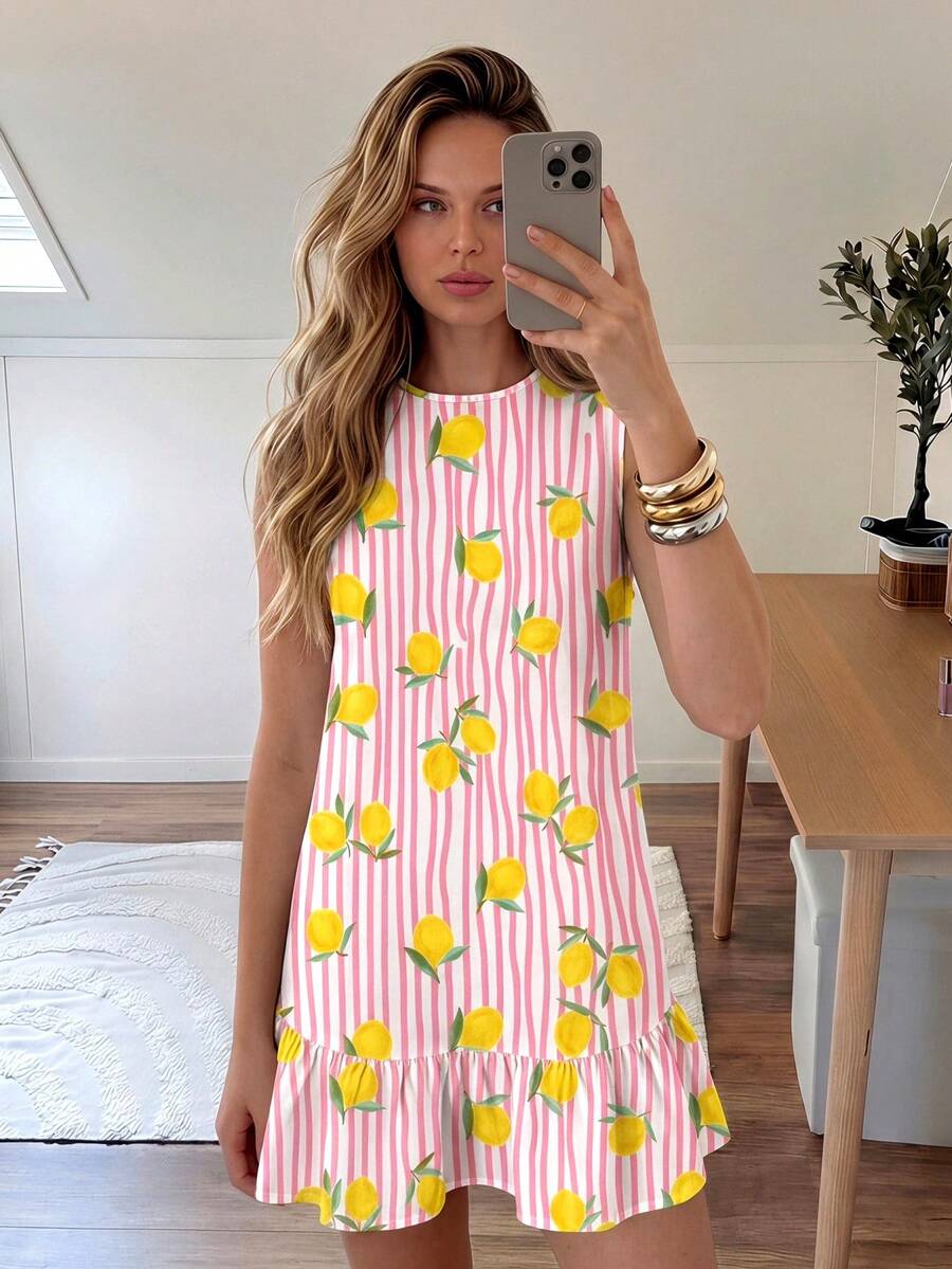 Vestido Chloe Riviera Listrado