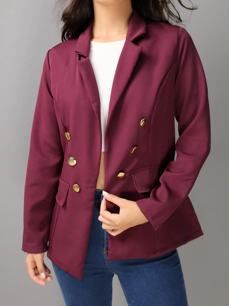 Blazer Amélia Elegante de Alfaiataria