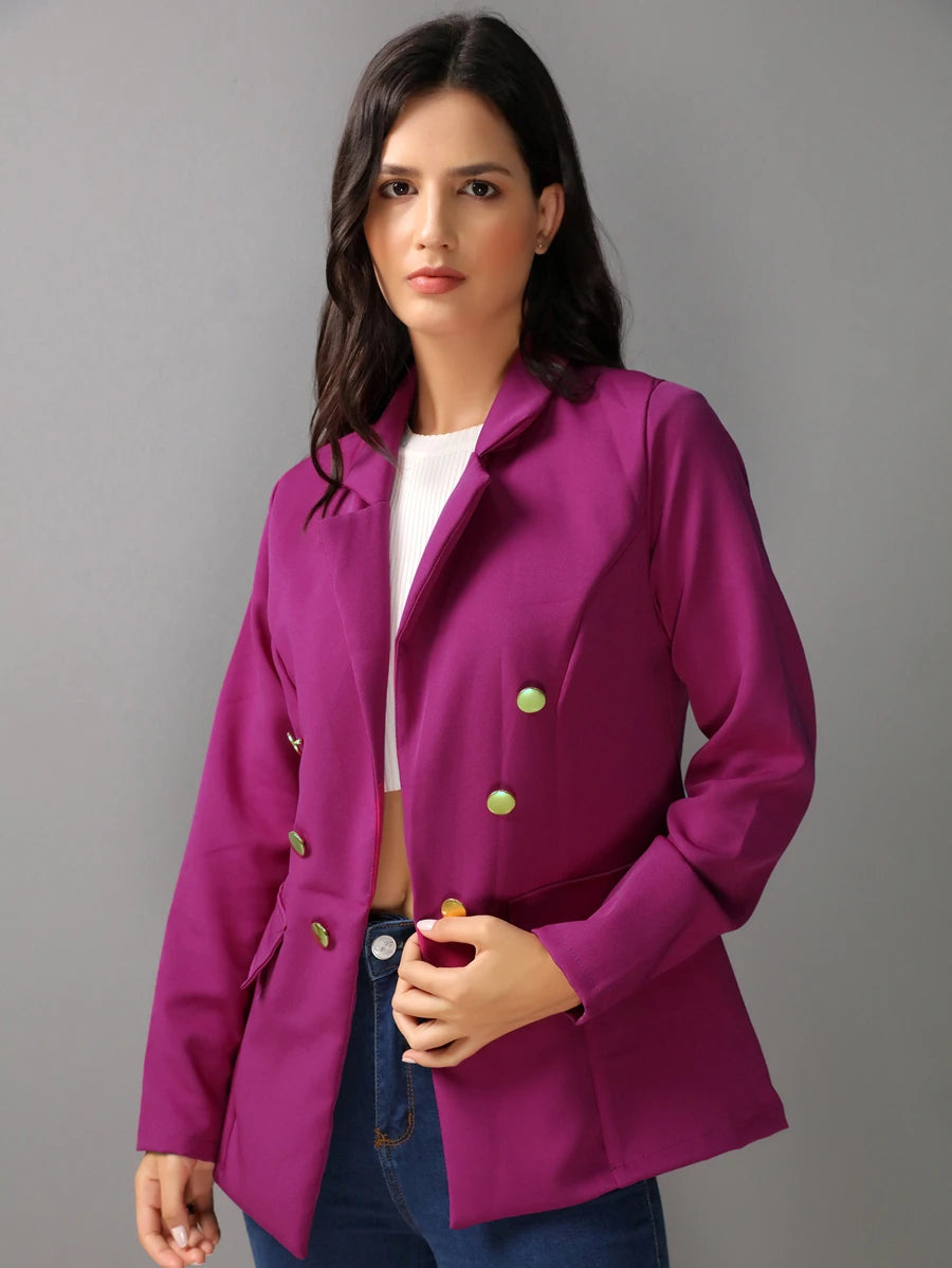 Blazer Amélia Elegante de Alfaiataria