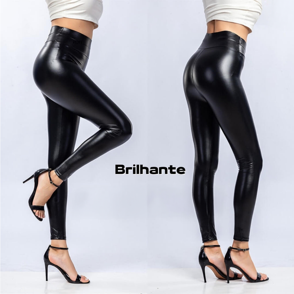 Calça de Couro Aveludada - LegHot™ [COMPRE 1 LEVE 2] + Brinde Necessaire